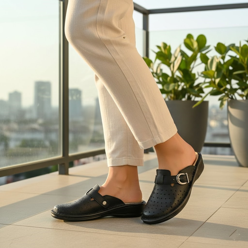 خرید آنلاین دمپایی طبی دیابتی زنانه آرای مدل خاتون تابستانه کد 01